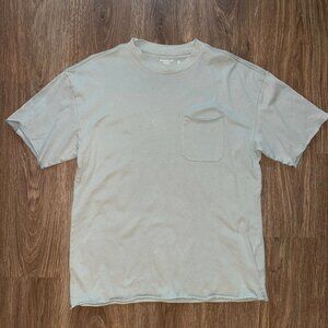 Abercrombie Essential Green Long-Line Tee (Medium)